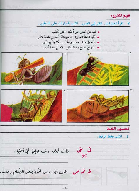 Uhibu al-Arabiah: I Love Arabic Workbook Level 4 (Units 1-2, 40 pp) أحب العربية (image 3)